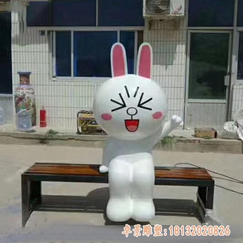 玻璃鋼可妮兔雕塑 南平制作廠的藝術之美與神兔網絡的創新融合